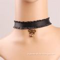MYLOVE alloy bow pendant ribbon choker necklace
